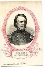 07x121.22 - General John C. Breckenridge C. S. A., Civil War Portraits from Winterthur's Magnus Collection